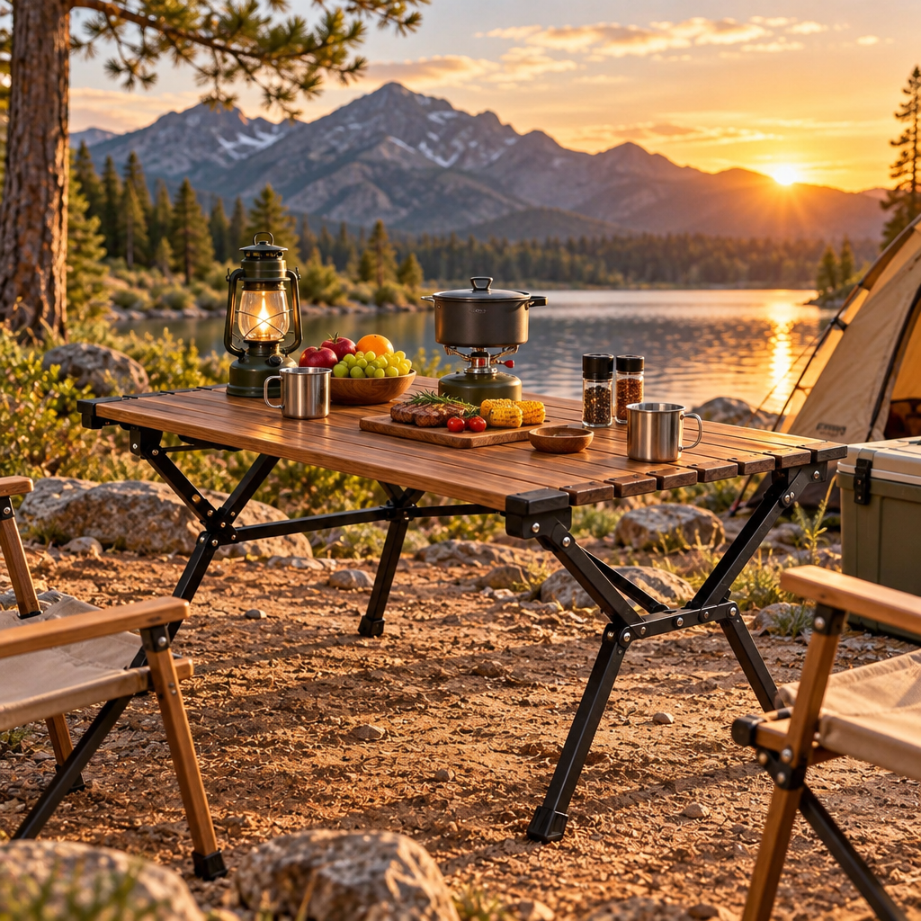 ravqezin™ Folding Desert Camp Table image 3