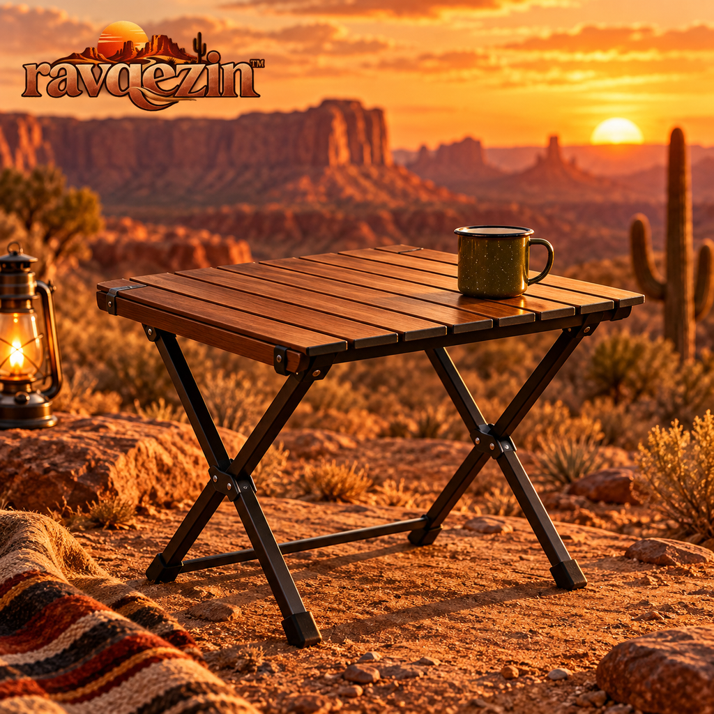 ravqezin™ Roll-Up Camp Side Table image 1