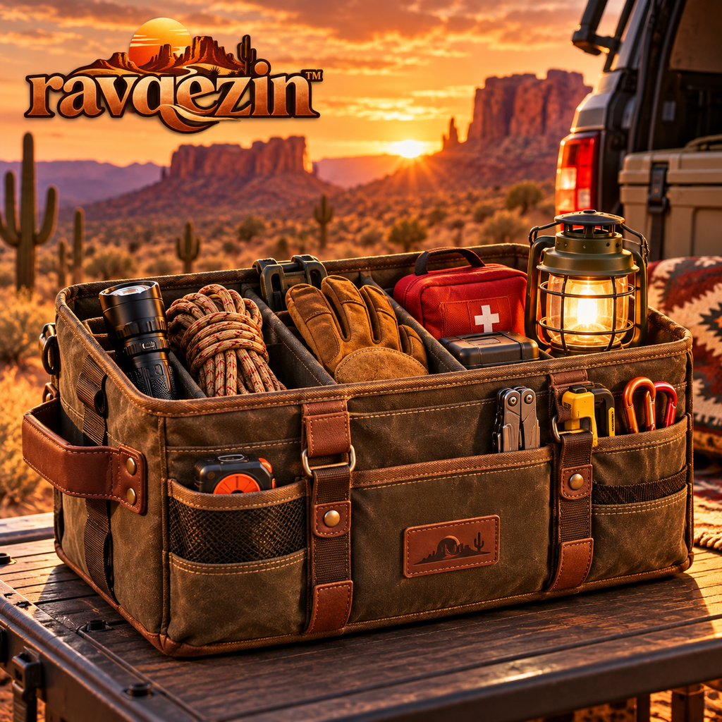 ravqezin™ Car Camping Gear Organizer image 1