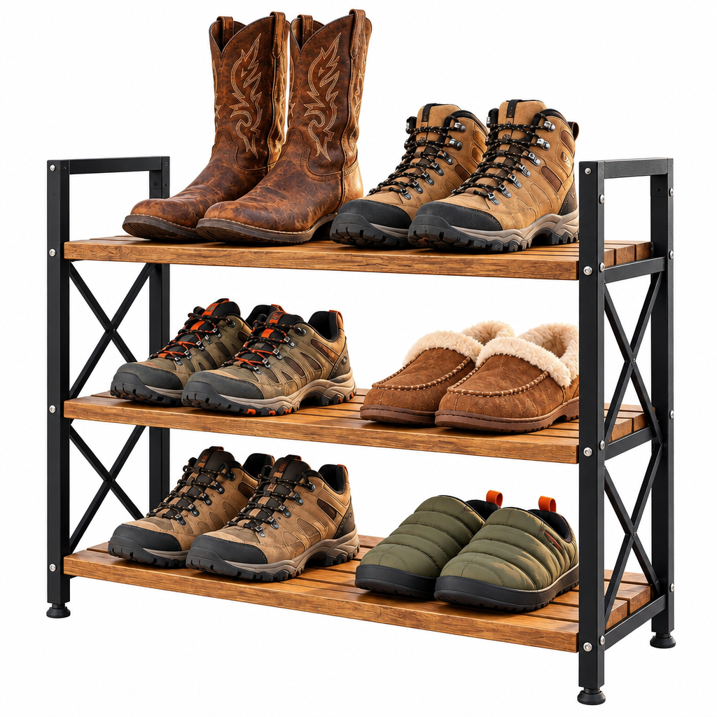 ravqezin™ Camp Shoe & Boot Storage Rack image 4