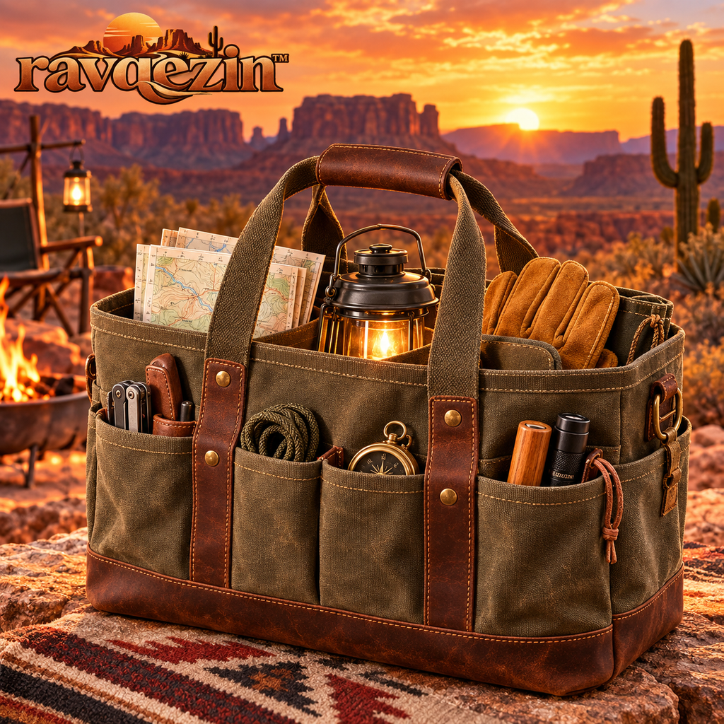 ravqezin™ Portable Camp Utility Tote image 1
