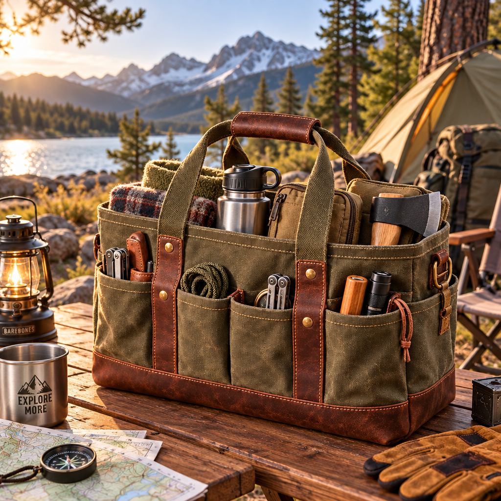 ravqezin™ Portable Camp Utility Tote image 3