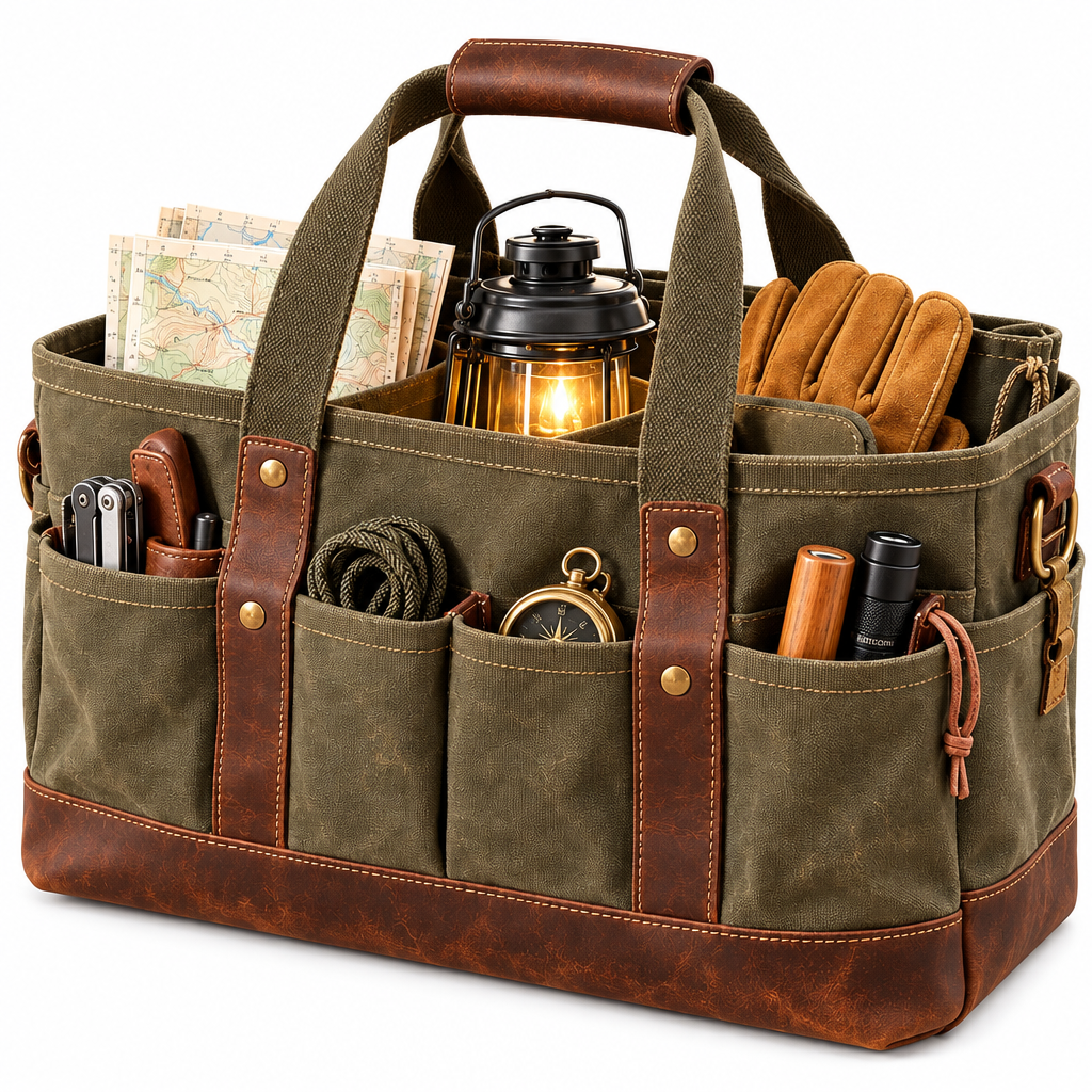 ravqezin™ Portable Camp Utility Tote image 4
